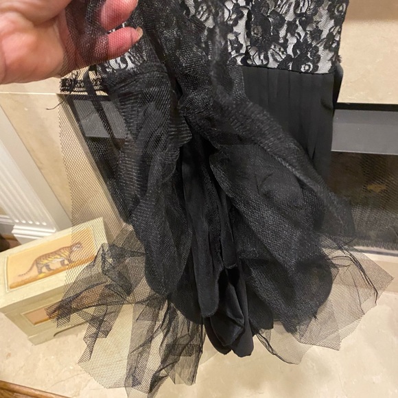 Speechless NWT Girls Lace Sleeveless Chiffon Pleated A-line Dress/Embellishments - Picture 12 of 14